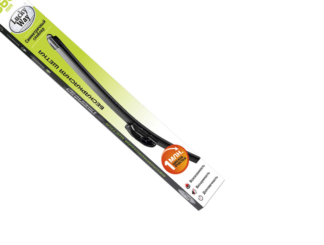 Щетка ст/очист бескаркасная LUCKY  WAY (20/510 мм)