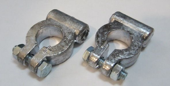 Клемма  аккум.(к-т) большие свинцовые (КЛ021)