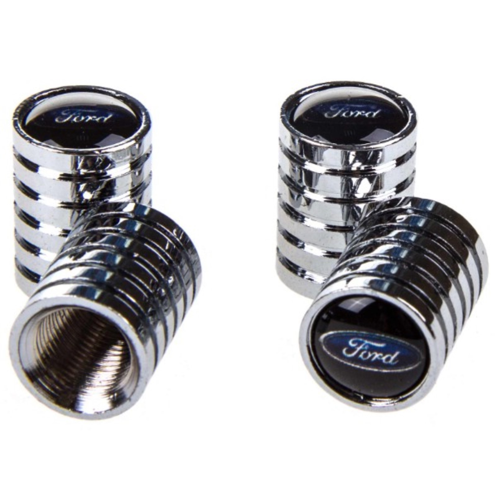 Колпачок на вентиль металл SW c эмблемой Ford 4 шт