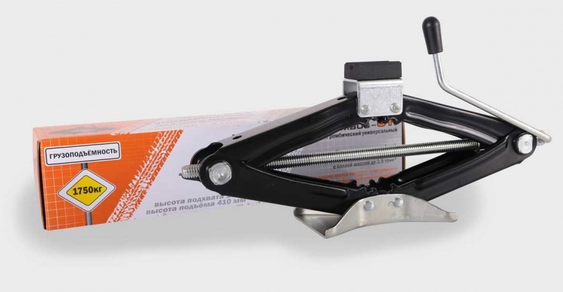 Домкрат мех. ромб. 1,75т  100-410мм AZARD RHOMBUS-911